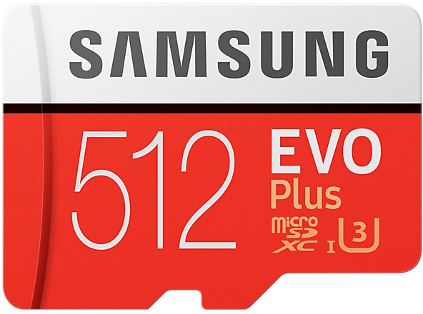 SAMSUNG microSD EVO Plus 512GB Class10