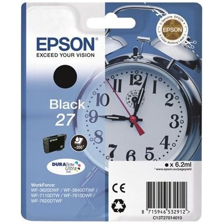 Epson 27 - Black - original - blister - ink cartridge