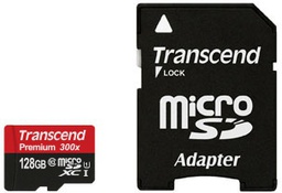 [TS128GUSDU1] Transcend microSDHC 16GB Class 10/UHS-I met adapter (kopie)